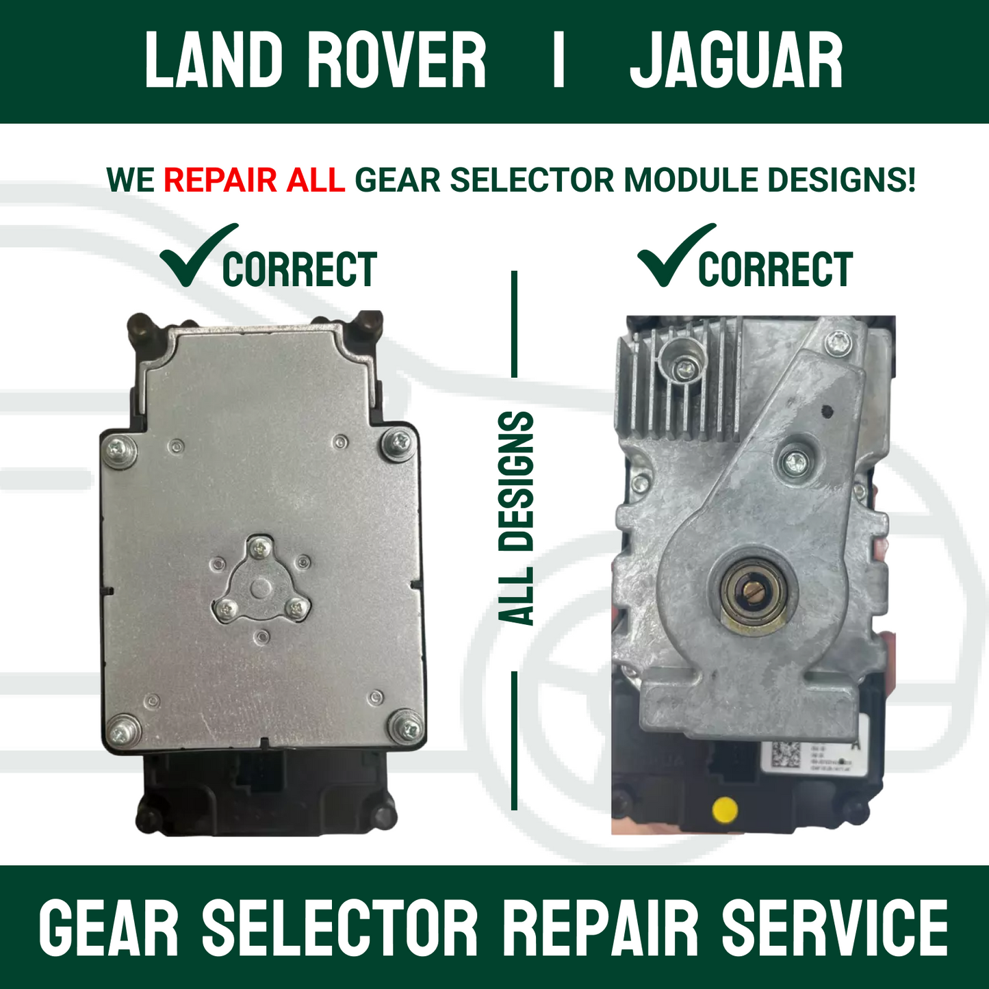 LAND ROVER GEAR SELECTOR MODULE REPAIR SERVICE | FULL REBUILD