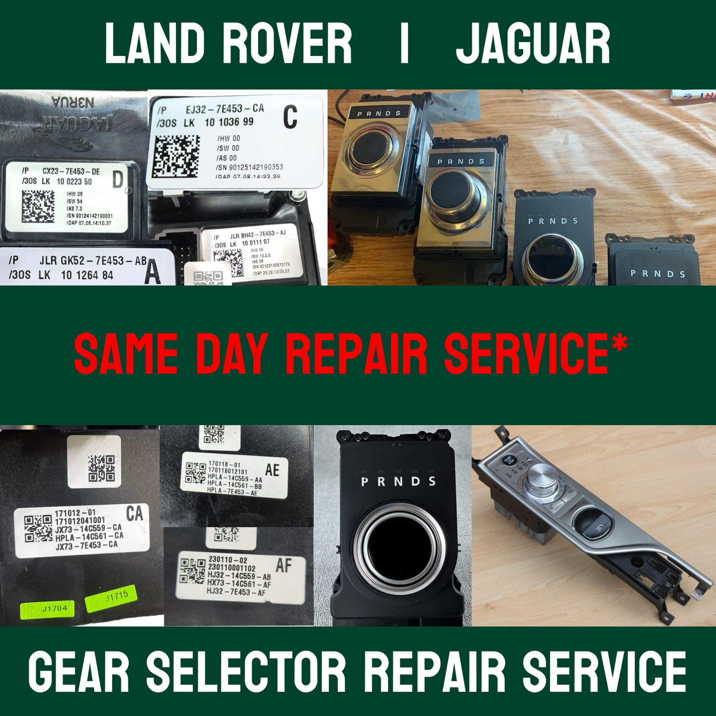 LAND ROVER GEAR SELECTOR MODULE REPAIR SERVICE | FULL REBUILD