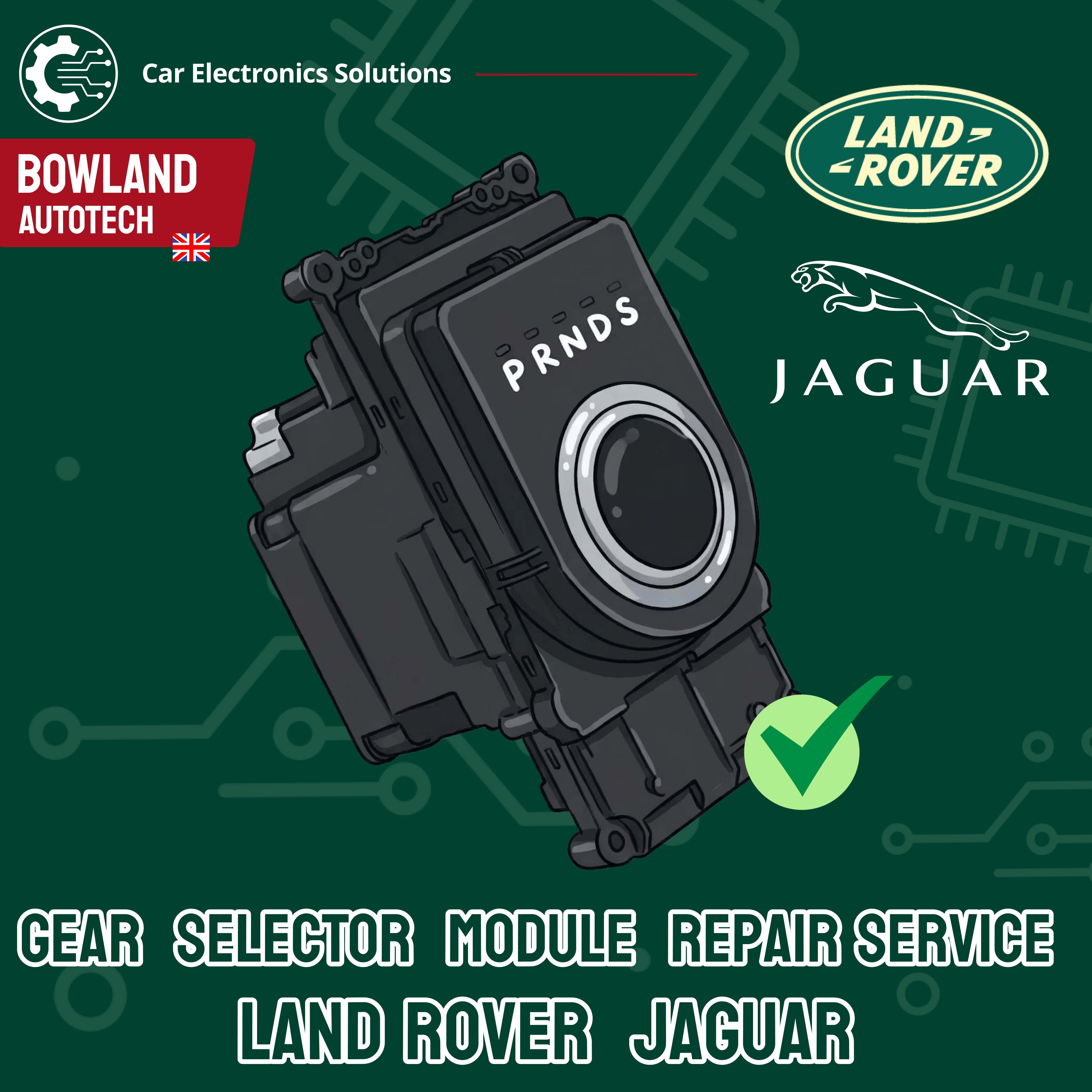 Land Rover Gear Selector Modules Repair Service – Bowland Autotech Store